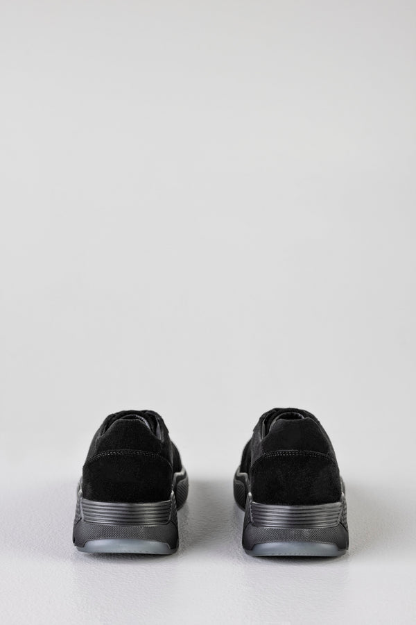 Leather suede sneakers