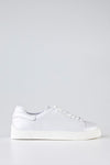 Leather lace-up sneakers