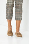 Leather suede loafers