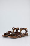 Leather strappy sandals