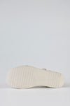 Leather padded strappy sandals