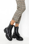 Lace-up boots
