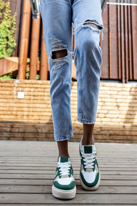 Platform sneakers