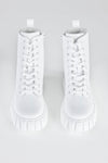 Lace up sneaker boots