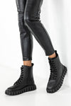 Lace up sneaker boots
