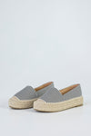 Slip-on, flatform espadrilles