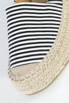 Slip-on, flatform espadrilles