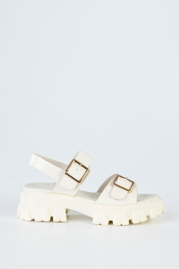 Chunky sole sandals with buckles