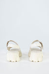 Chunky sole sandals with buckles