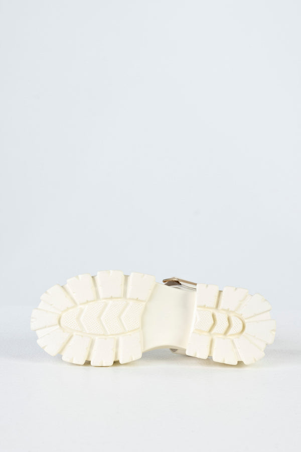 Chunky sole sandals with buckles