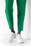 Lace-up fastening sneakers