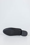 Flat mules with chain