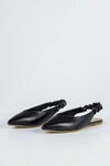 Slingback, pointed toe shoes