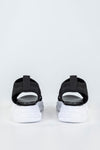 Chunky sole textile sandals