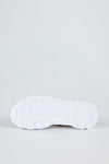 Chunky sole textile sandals