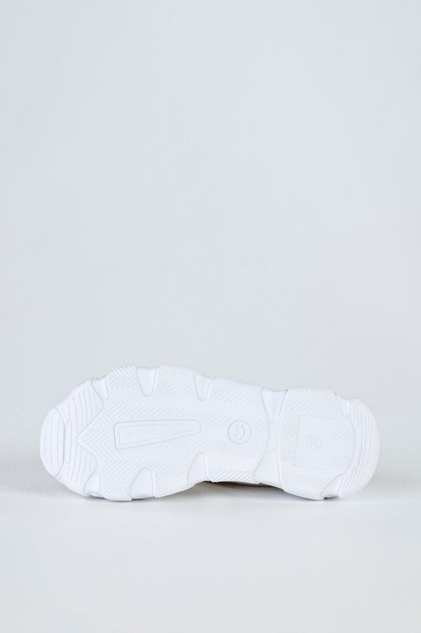 Chunky sole textile sandals