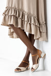 Heeled sandals