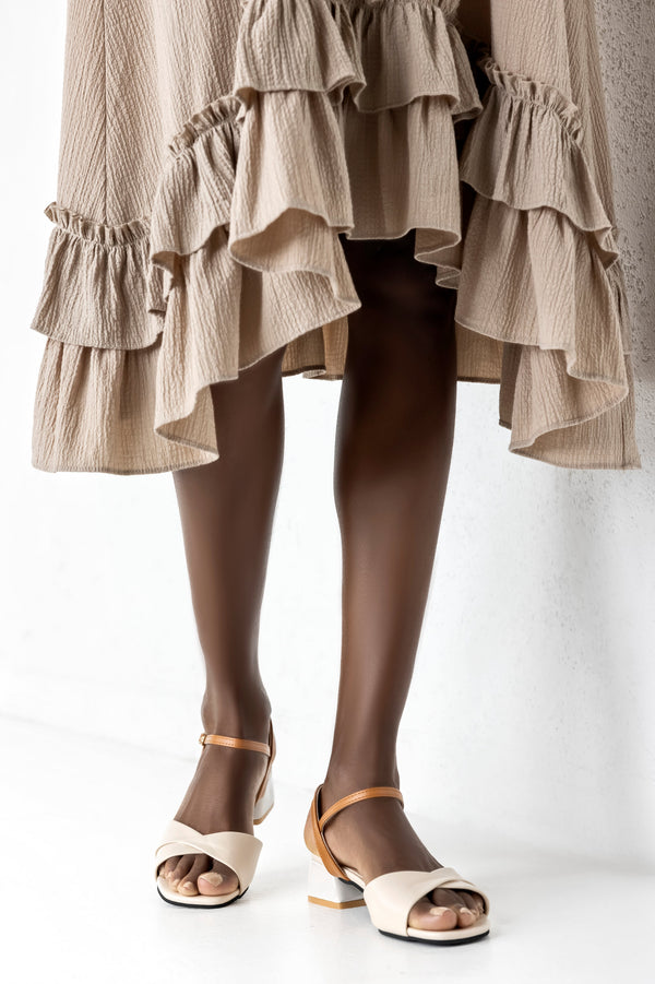 Heeled sandals
