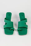 Toe heeled sandals