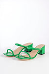 Strappy heeled sandals