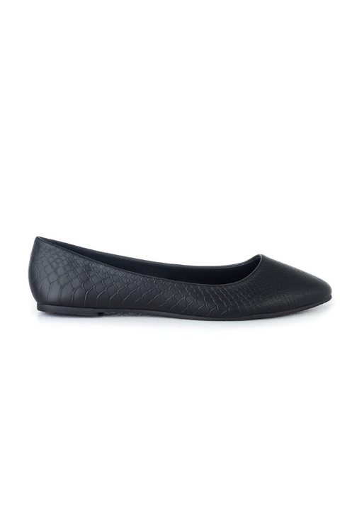 Pointed toe ballerinas